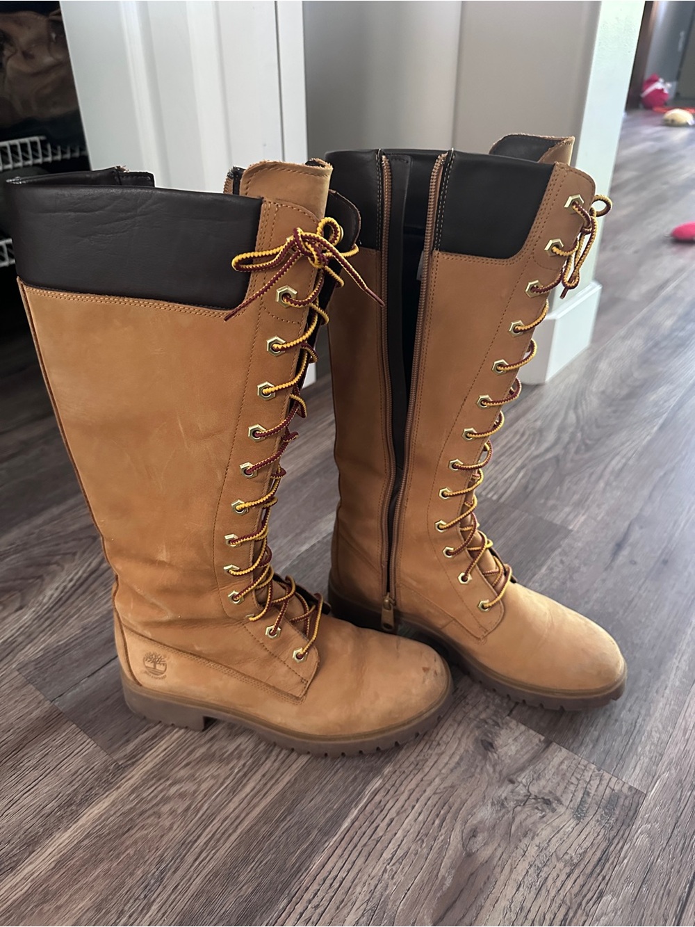 Timberland Women's Tall Lace-Up Boots size 7
